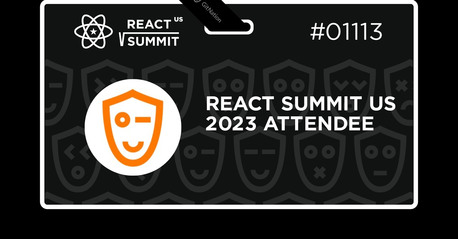 Check out my badge & claim your free React Summit US 2023 remote ticket!